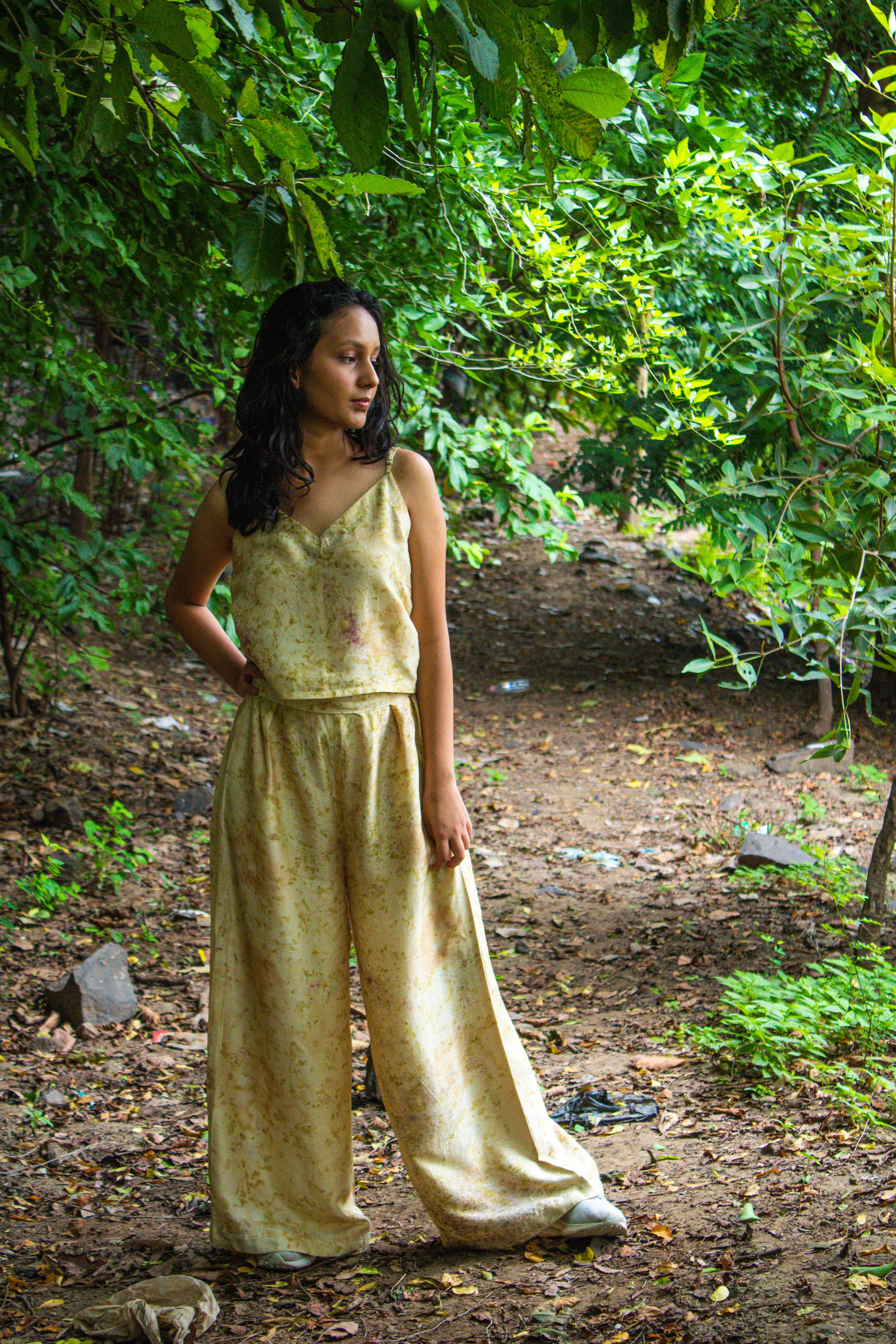 Sunlit Silk Ensemble