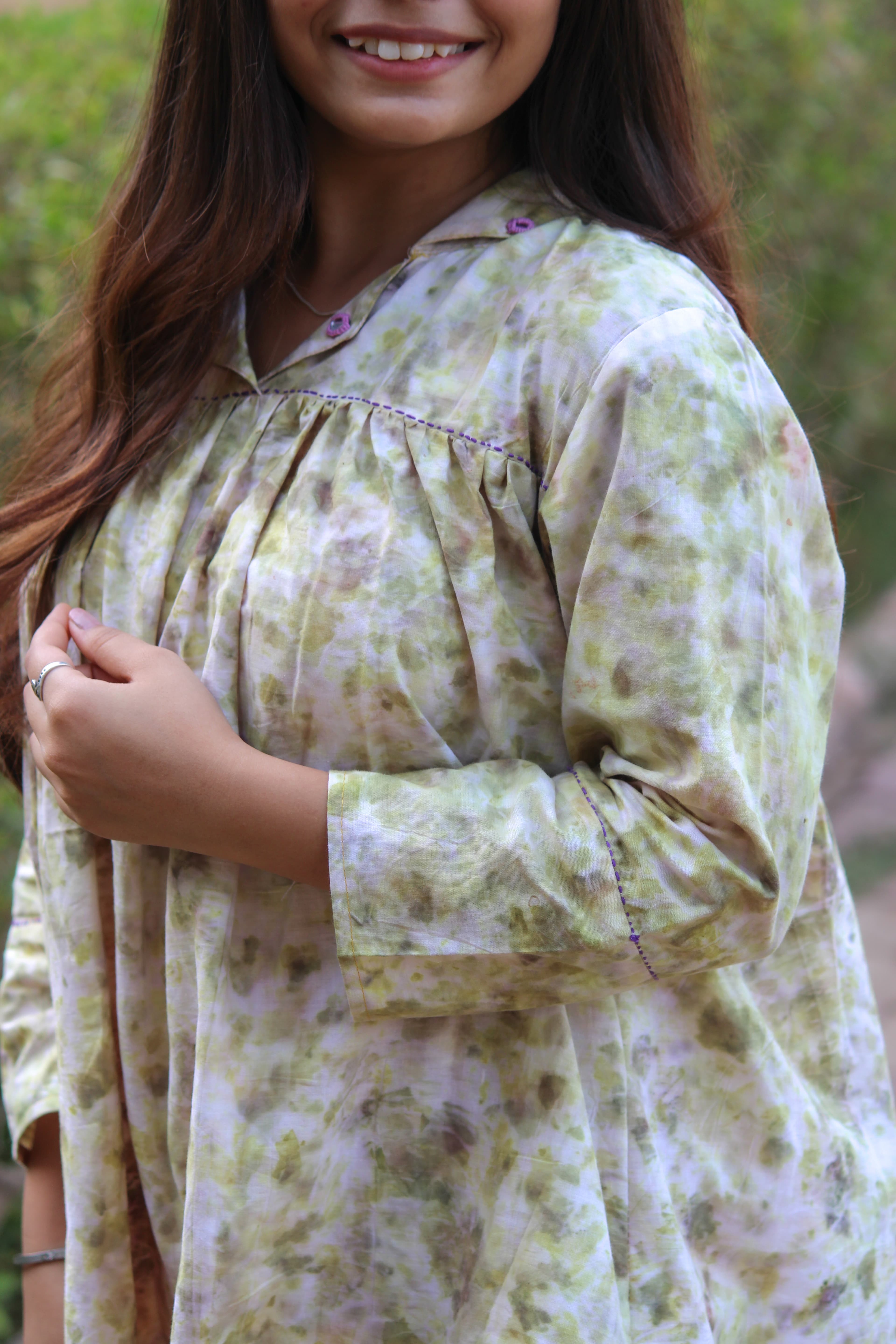 Kora Leaf Co-ord Dress