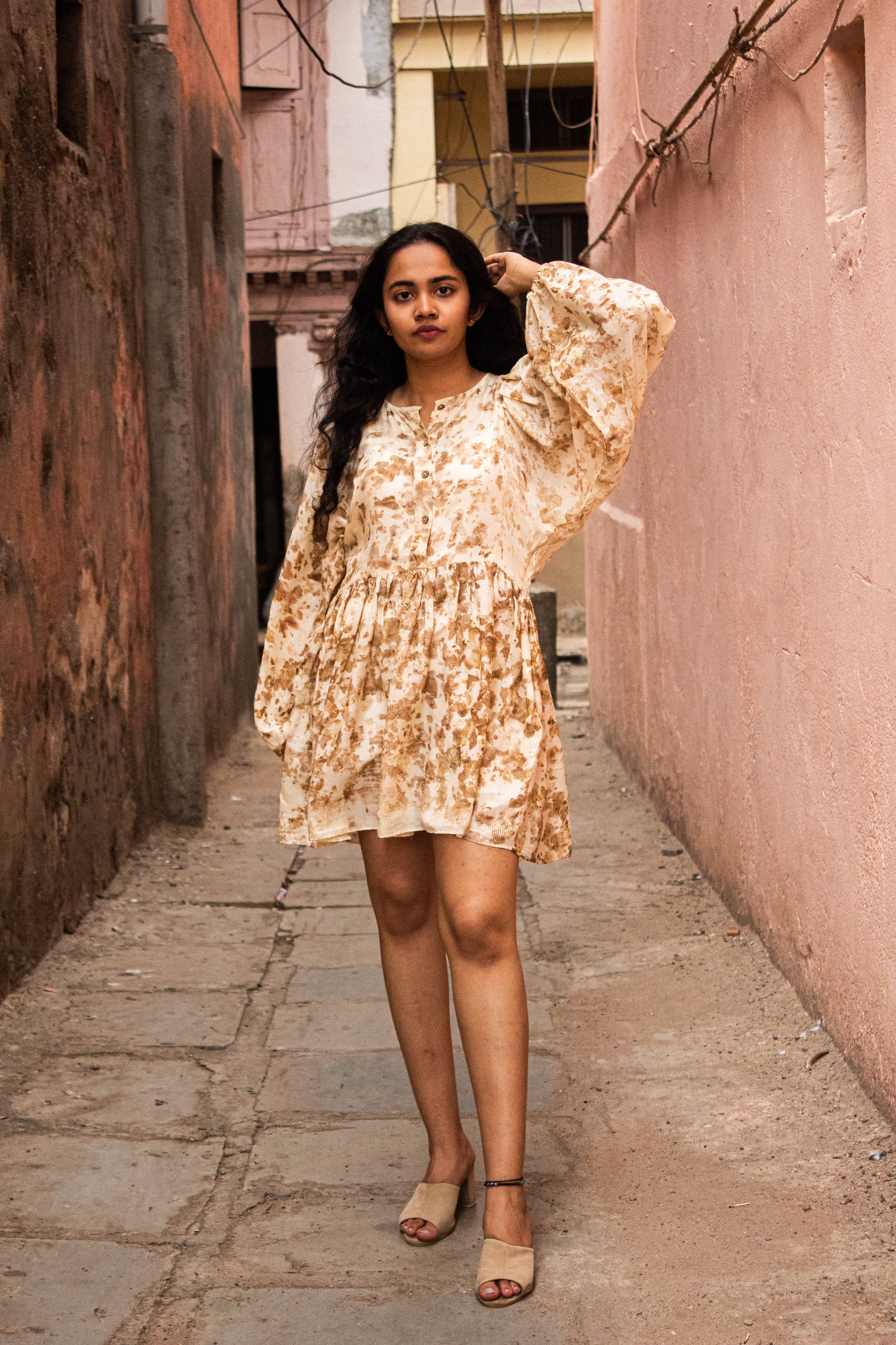 Dusky Dandelion Dress