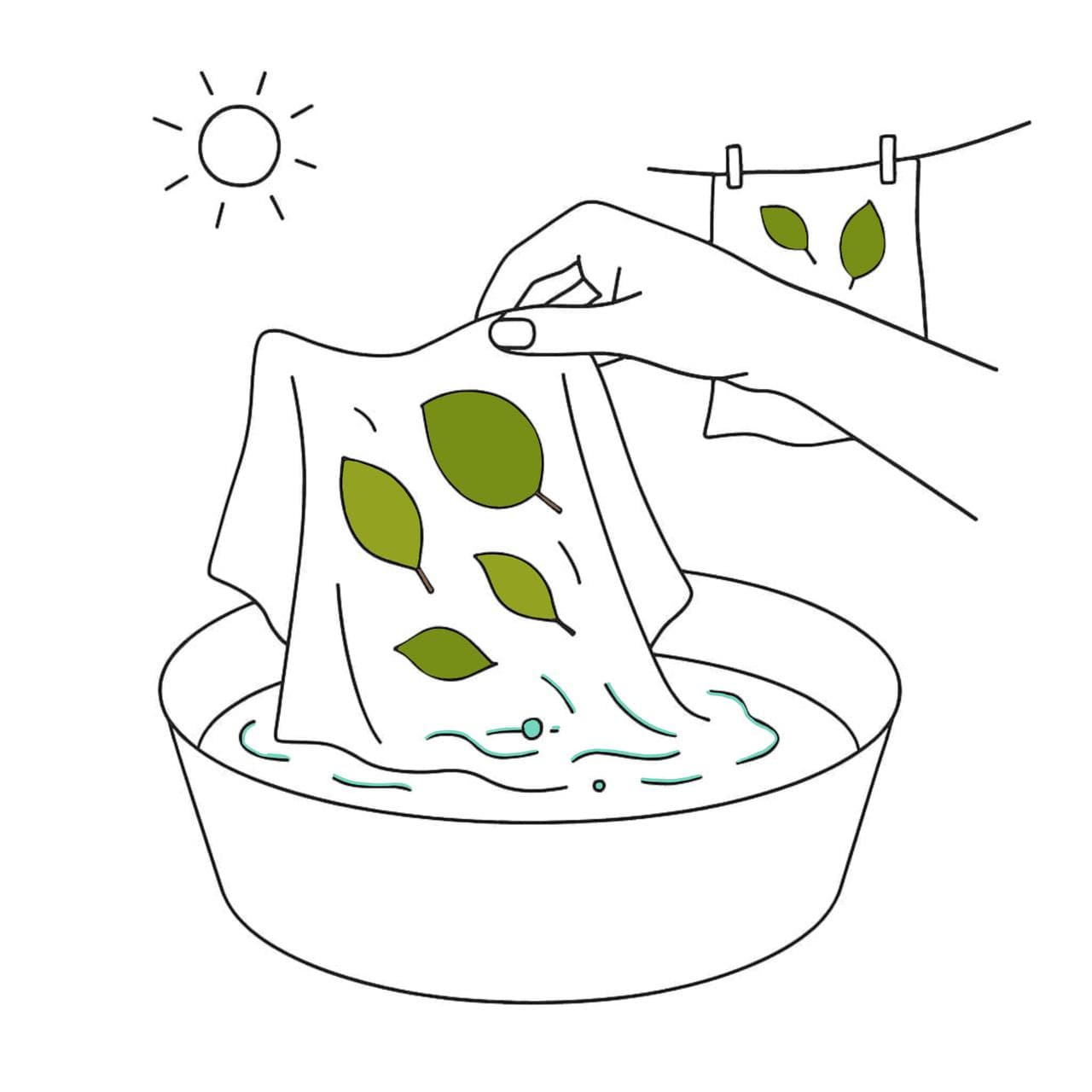 Natural washing and drying