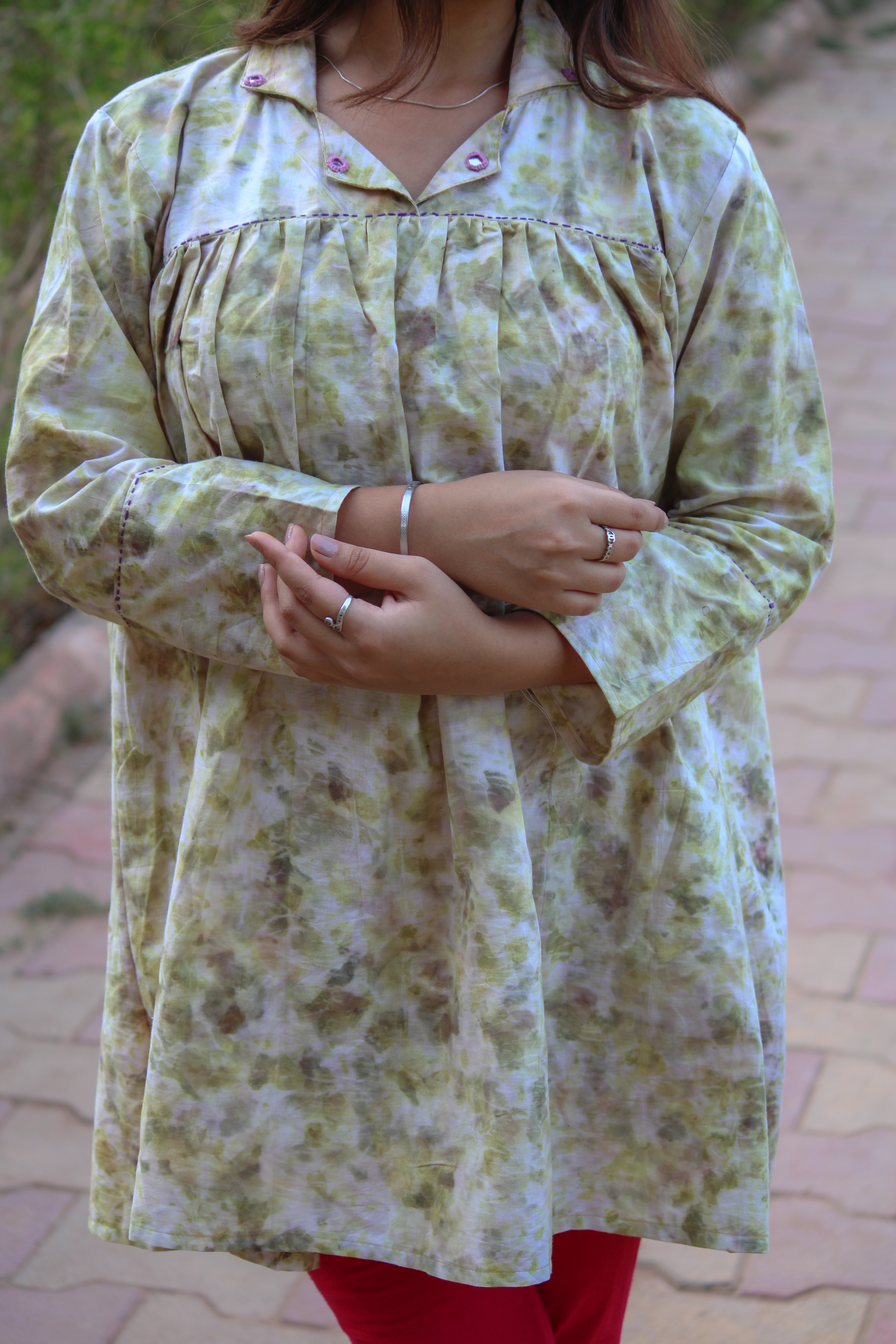 Kora Leaf Co-ord Dress thumbnail 2