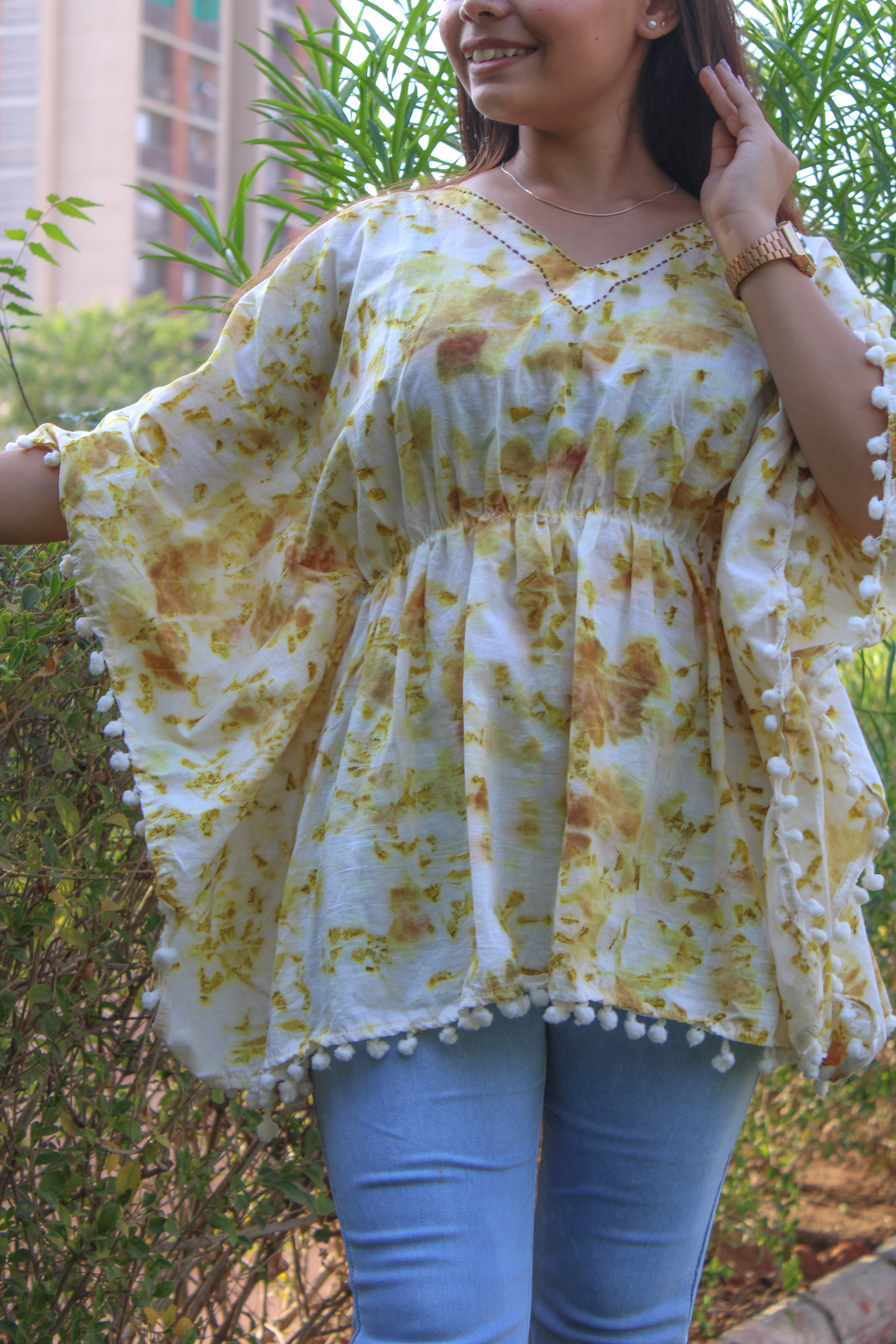 Sunleaf Shift Dress